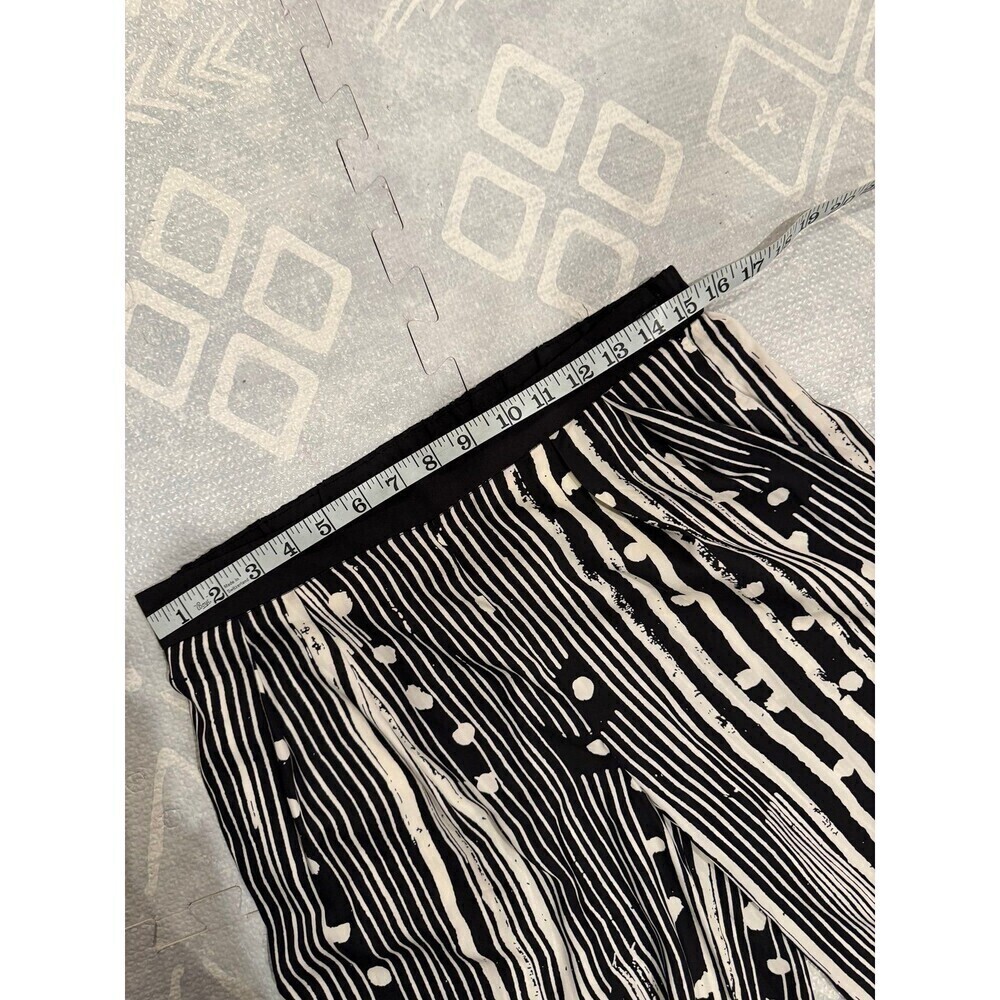 Anthropologie Elevenses Lightweight Black & White Pants Size Small - Picture 8 of 10